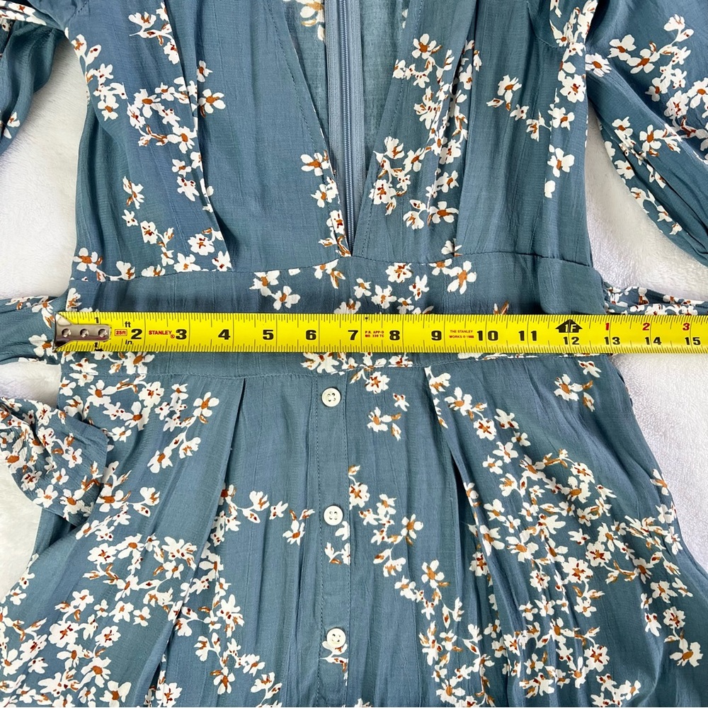 Faithfull the Brand Chloe Midi Dress size XS 2 - Picture 7 of 12